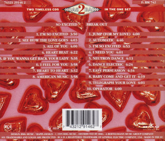 Pointer Sisters : So Excited / Break Out (2xCD, Album, Comp)