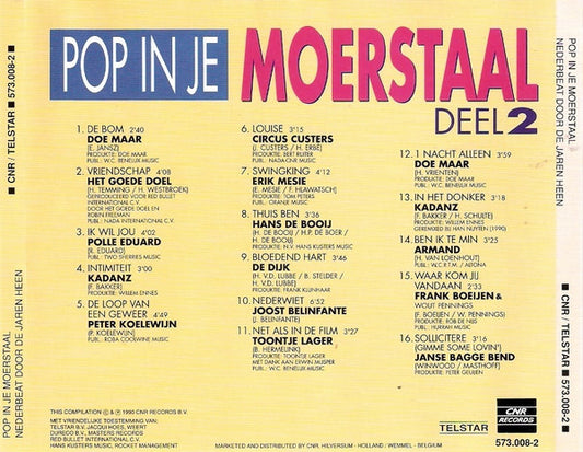 Various : Pop In Je Moerstaal - Deel 2 (CD, Comp)