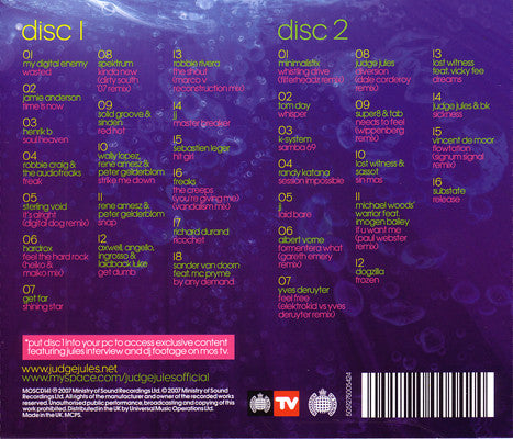 Various : Judgement Sundays - The Mix 2007 (CD, Enh, Mixed + CD, Mixed)