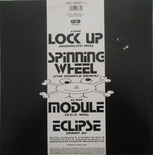 Zero B : The E.P. (Brand New Mixes) (12", EP)