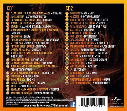 Various : 538 - Hitzone 80 (2xCD, Comp)