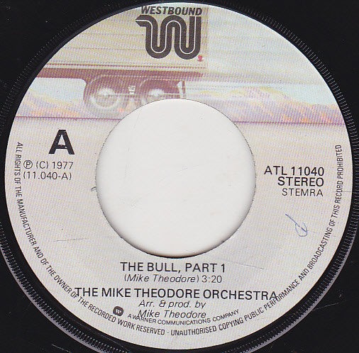 The Mike Theodore Orchestra : The Bull (7", Single)