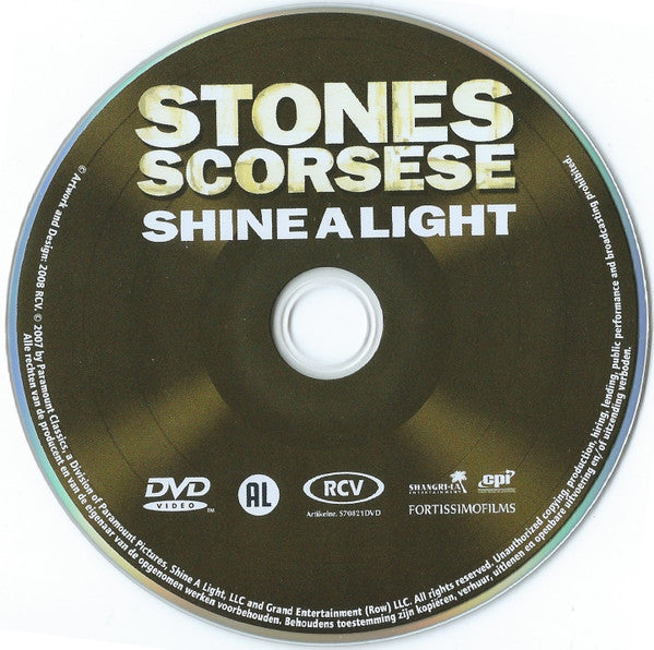 The Rolling Stones / Martin Scorsese : Shine A Light (DVD-V, Ltd, Multichannel, PAL)