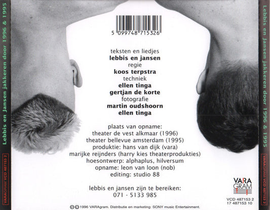Lebbis En Jansen : Jakkeren Door 1996 & 1995 (2xCD)