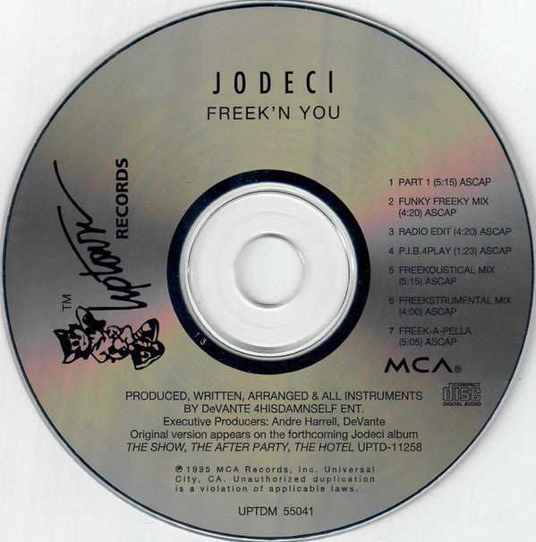 Jodeci : Freek'n You (CD, Maxi)