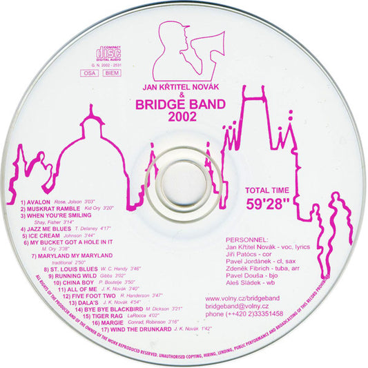 Jan Křtitel Novák & Bridge Band : 2002 (CD, Album)