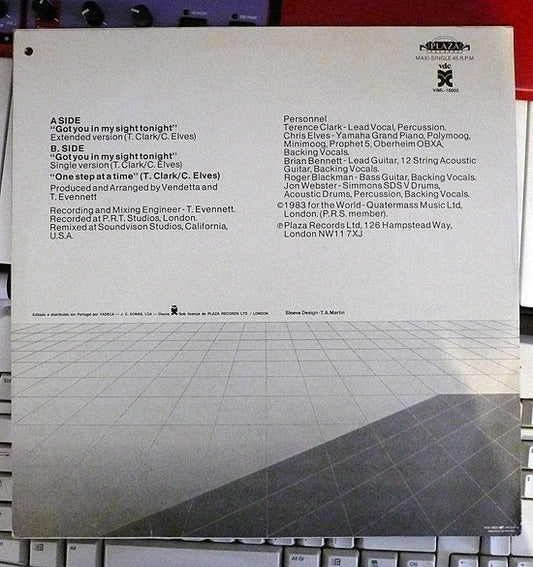 Vendetta (7) : Got You In My Sight Tonight (12")