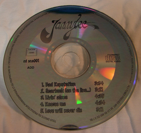 Jannylee : Jannylee (CD, EP)
