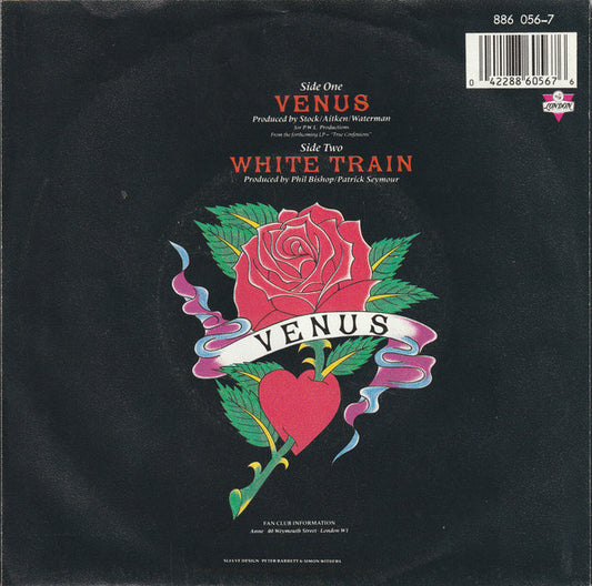 Bananarama : Venus (7", Single)