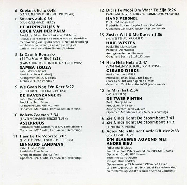 Various : Carnaval '93 (CD, Comp)