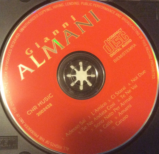Gianni Almani : L'Amico (CD, Album)