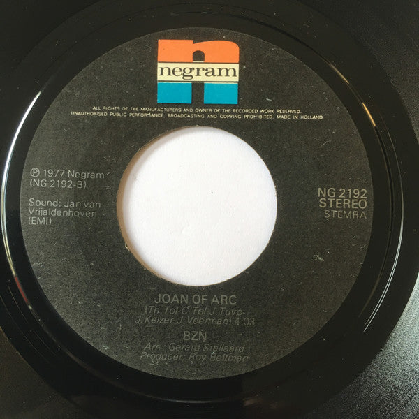 BZN : Don't Say Goodbye (7", Single)