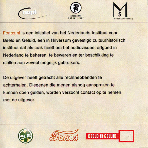 Various : Haagse Beatnach 19802005 (Live At Parkpop 2005) (CDr, Album, RE)