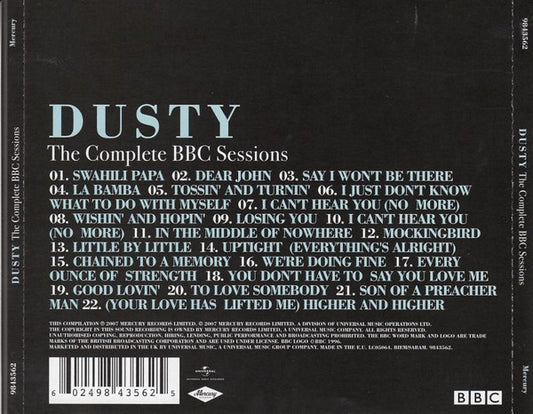 Dusty Springfield : The Complete BBC Sessions (CD, Album, Comp)