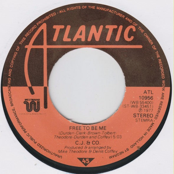 C.J. & Co : Devil's Gun (7", Single)