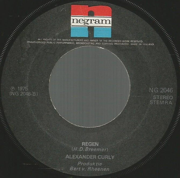 Alexander Curly : Guus (7", Single, Smo)