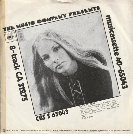 Chi Coltrane : You Were My Friend (7", Single)