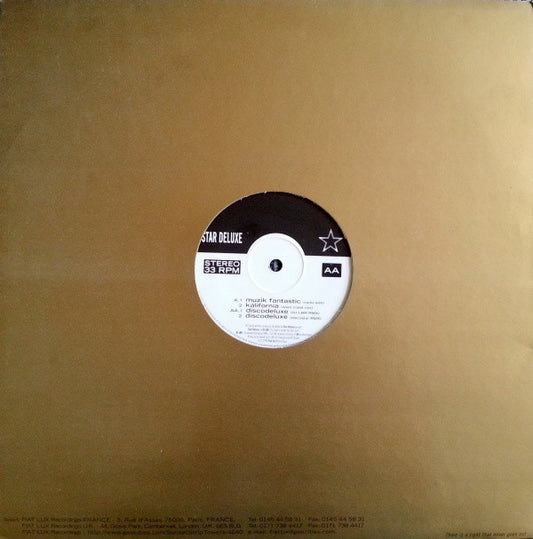 Star Deluxe : Muzik Fantastic (12")