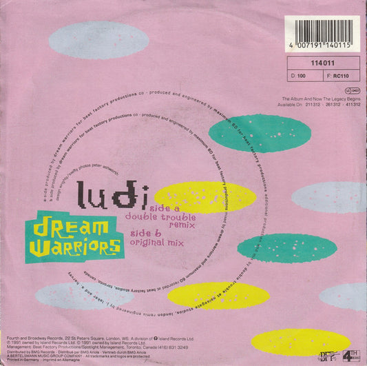 Dream Warriors : Ludi (7", Single)