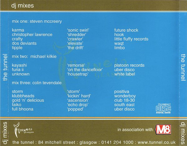 Various : The Tunnel - DJ Mixes (CD, Mixed)