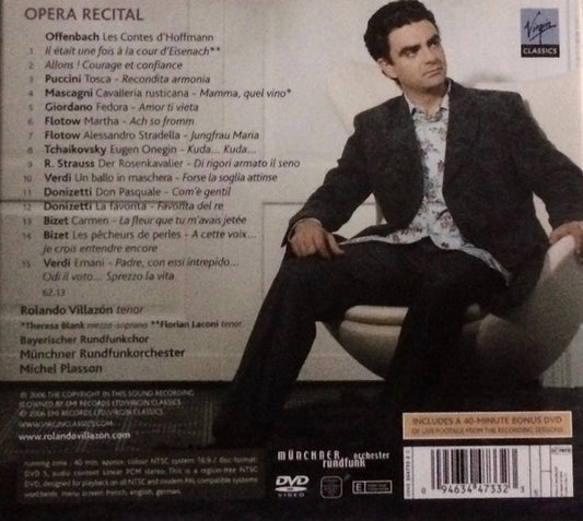 Rolando Villazón, Michel Plasson, Münchner Rundfunkorchester : Opera Recital (CD, Album)