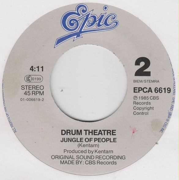 Drum Theatre : Eldorado (7", Single)