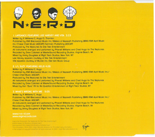 N*E*R*D : Lapdance (CD, Single)