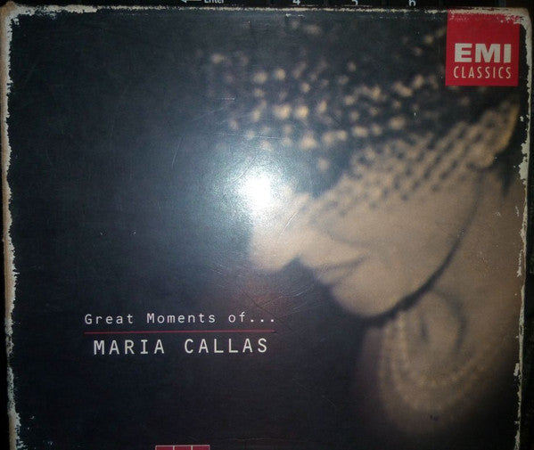 Maria Callas, Herbert von Karajan, Tullio Serafin, Antonino Votto, Alceo Galliera, Gianandrea Gavazzeni, Nicola Rescigno, Georges Prêtre, Victor De Sabata : Great Moments Of... Maria Callas (3xCD, Comp, Mono + Box, Mono)