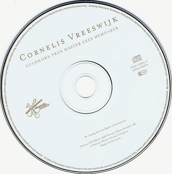 Cornelis Vreeswijk : Guldkorn Från Mäster Cees Memoarer (CD, Comp)