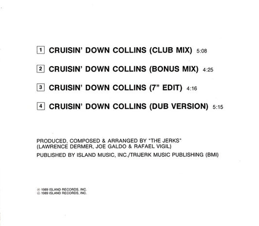 Bandera : Cruisin' Down Collins (CD, Maxi)