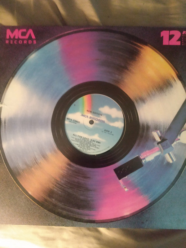 New Edition : With You All The Way (12")