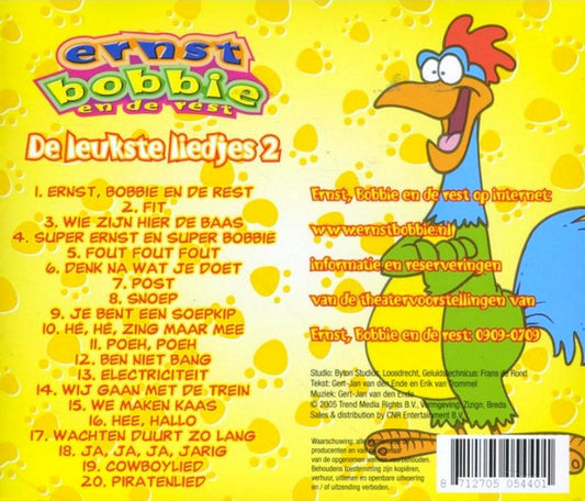 Ernst & Bobbie : De Leukste Liedjes 2 (CD, Comp)