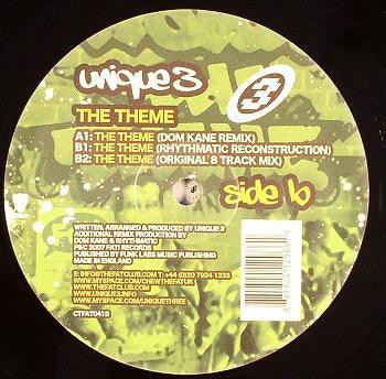 Unique 3 : The Theme (12")