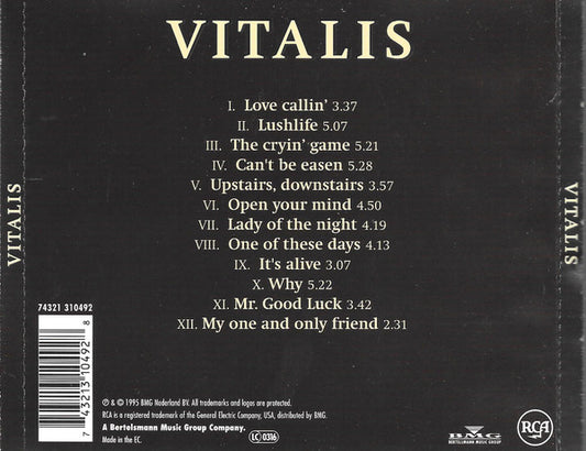 Vitalis : Vitalis (CD, Album)