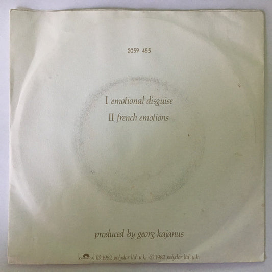 Peter Godwin : Emotional Disguise (7", Single)
