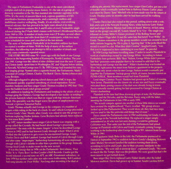 Funkadelic : Music For Your Mother (Funkadelic 45s) (2xCD, Comp, Mono)