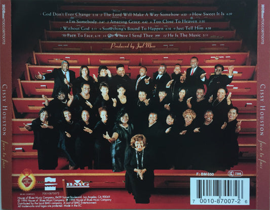 Cissy Houston : Face To Face (CD, Album)