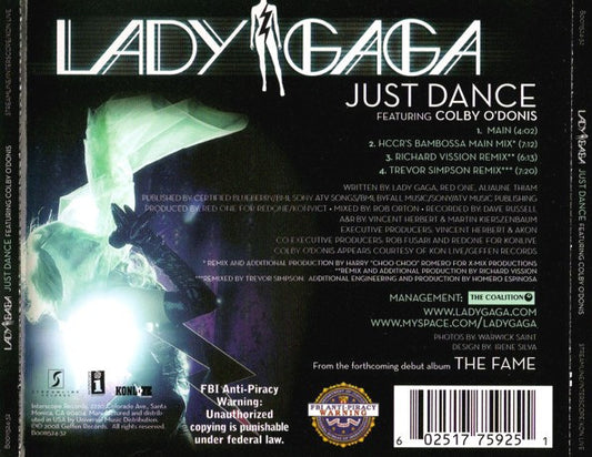 Lady Gaga Featuring Colby O'Donis : Just Dance (The Remixes) (CD, Maxi)