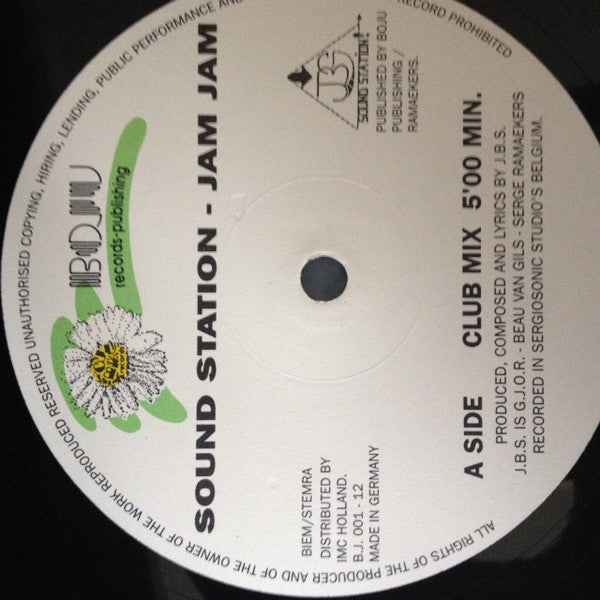 Sound Station (2) : Jam Jam (12")