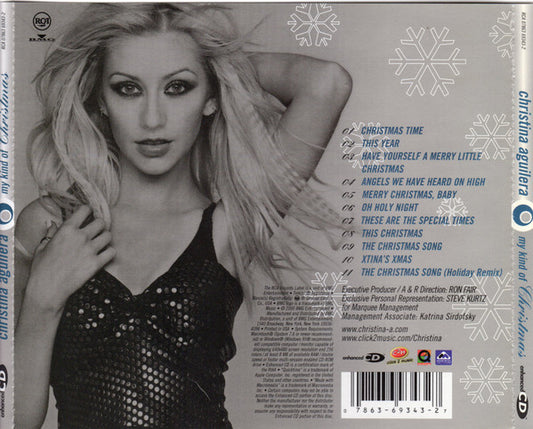 Christina Aguilera : My Kind Of Christmas (CD, Album, Enh)