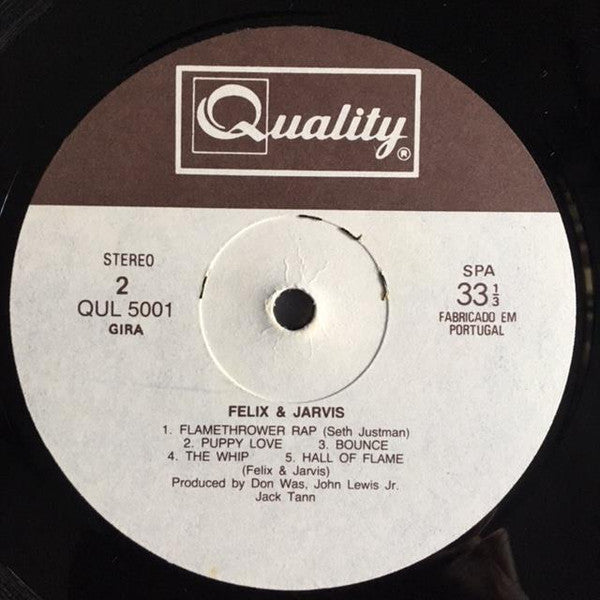 Felix & Jarvis : Felix & Jarvis (LP, Album)