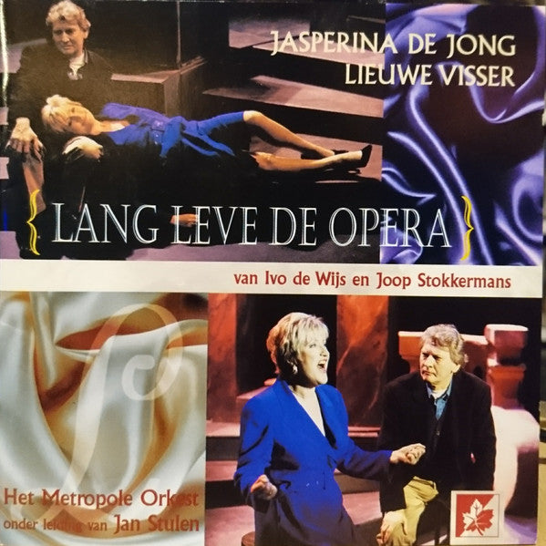 Jasperina De Jong, Lieuwe Visser : Lang Leve De Opera (CD, Album)