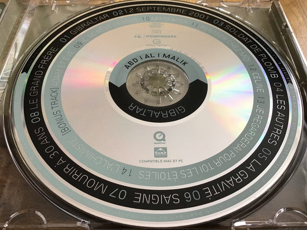 Abd Al Malik : Gibraltar (CD, Album, Enh)