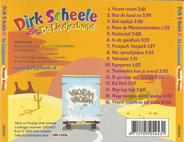 Dirk Scheele & De Liedjesband : Vroem Vroem (CD, Album)