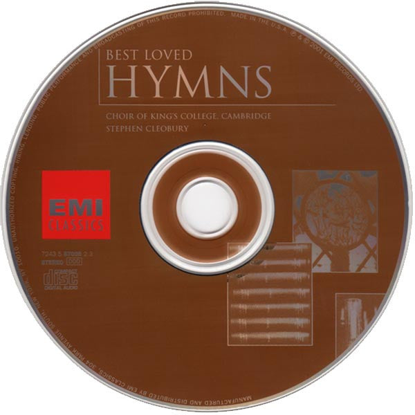 The King's College Choir Of Cambridge, Stephen Cleobury : Best Loved Hymns (CD, Album)