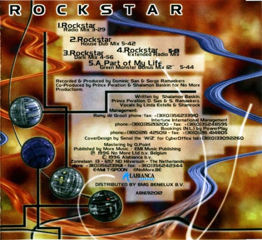 T-Spoon : Rockstar (CD, Maxi)