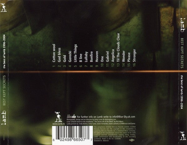Lamb : Best Kept Secrets - The Best Of Lamb 1996-2004 (CD, Comp, RE)