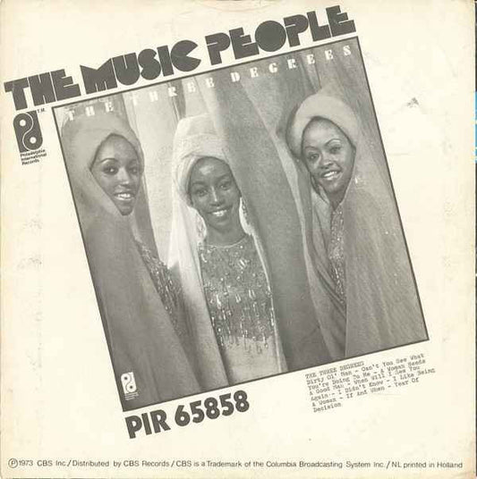 The Three Degrees : Dirty Ol' Man (7", Single)