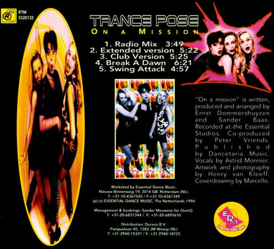 Trance Pose : On A Mission (CD, Maxi)