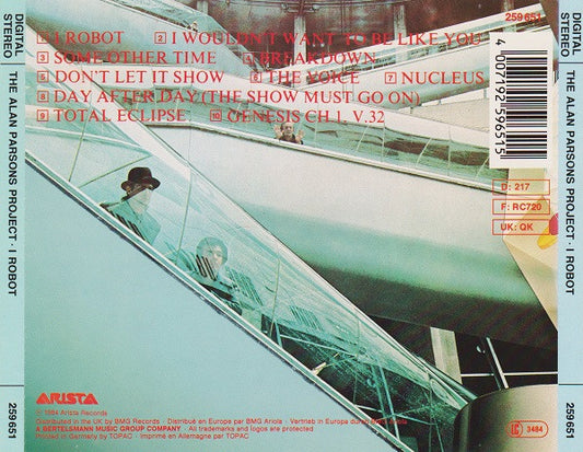 The Alan Parsons Project : I Robot (CD, Album, RE)